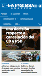 Mobile Screenshot of laprensagrafica.com